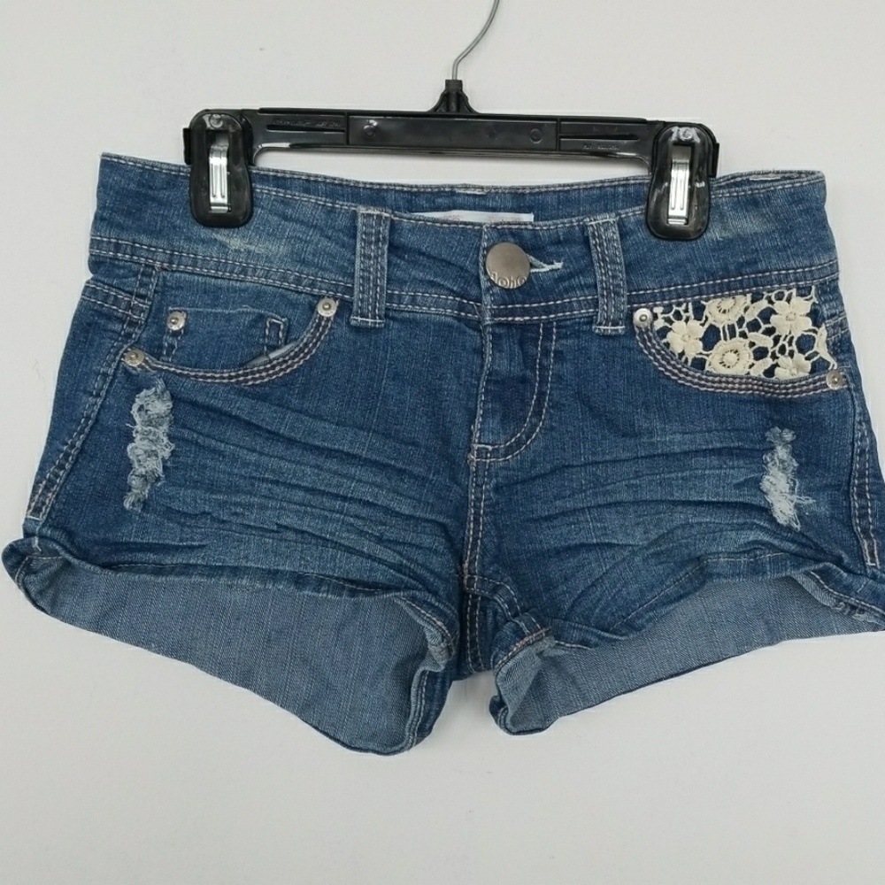 Distressed Jean Shorts!